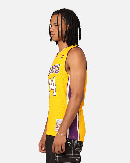 Mitchell & Ness Los Angeles Lakers Shaquille O'Neal '99-00 Home Swing Jersey Yellow