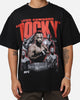 UFC By Goat Crew Leon "Rocky" Edwards Vintage T-Shirt Washed Black