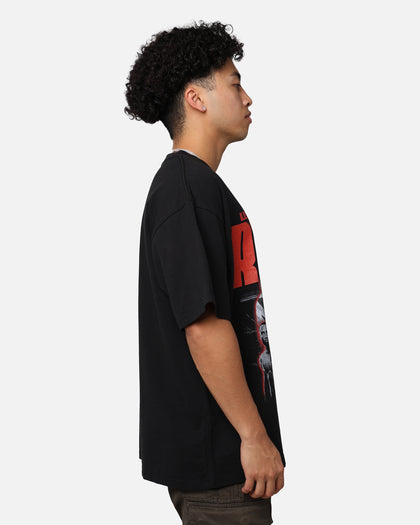 UFC By Goat Crew Leon "Rocky" Edwards Vintage T-Shirt Washed Black