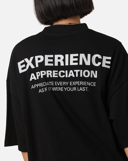 Carre Experienced Mock Oversized T-Shirt Black