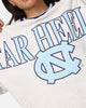 Mitchell & Ness North Carolina Tar Heels Shooting Crewneck Silver Marle