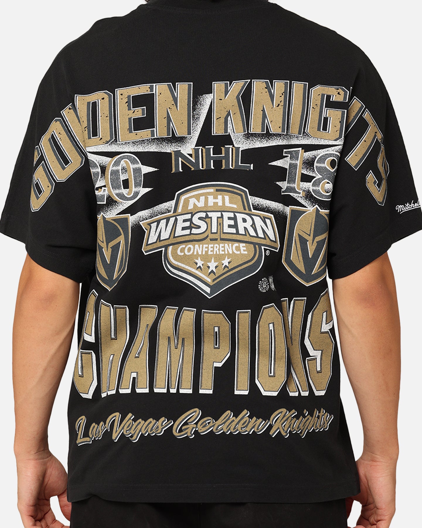 Mitchell & Ness Vegas Golden Knights Conference Champs T-Shirt