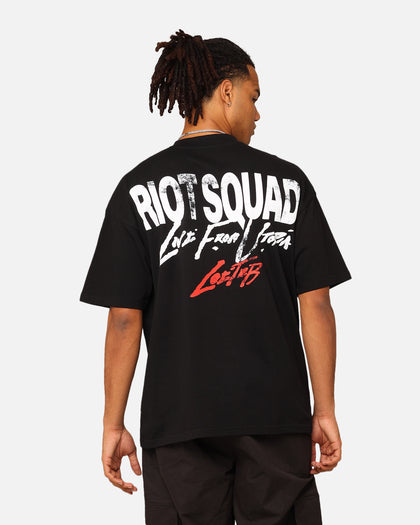 Loiter Riot T-Shirt Black