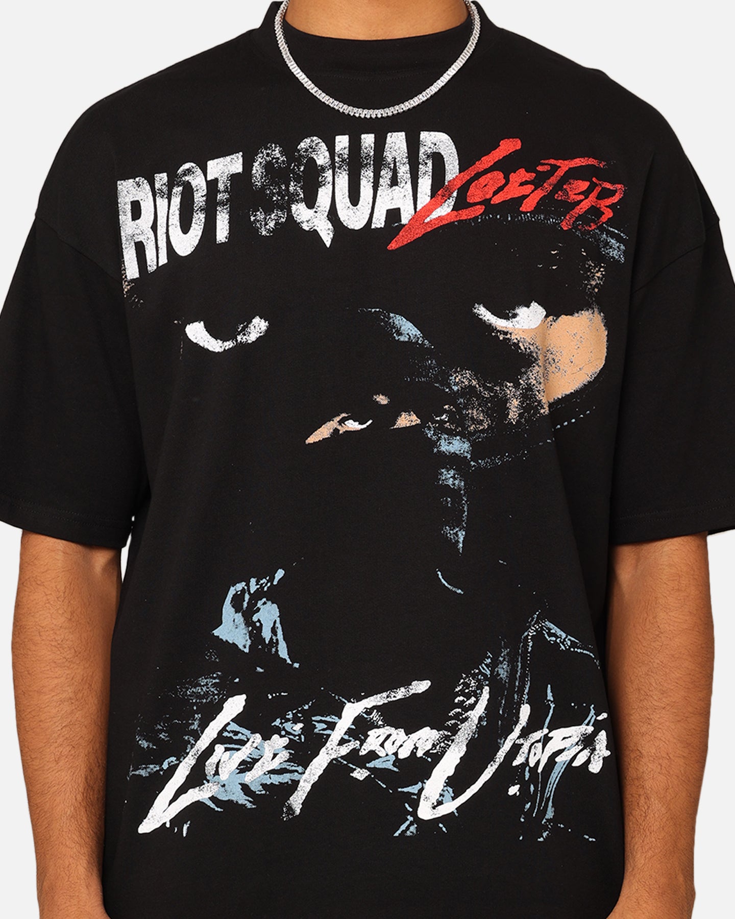 Loiter Riot T-Shirt Black | Culture Kings US