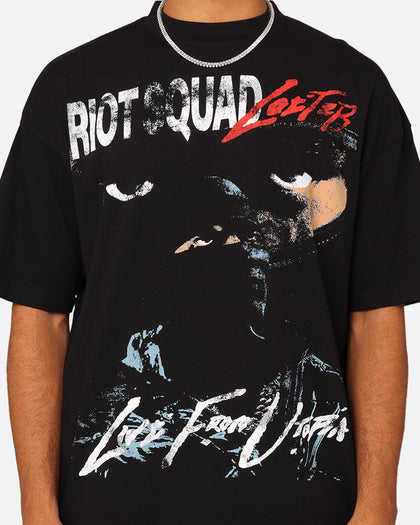 Loiter Riot T-Shirt Black