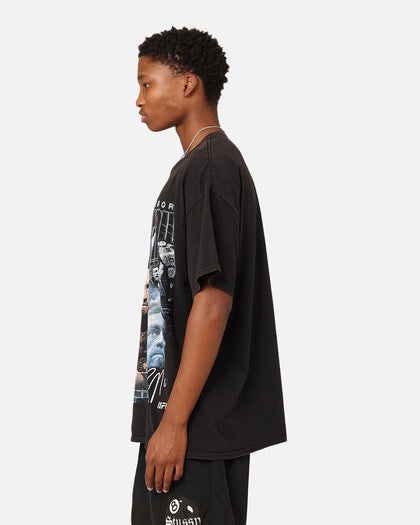 UFC By Goat Crew Conor McGregor Moment Vintage T-Shirt Black Wash