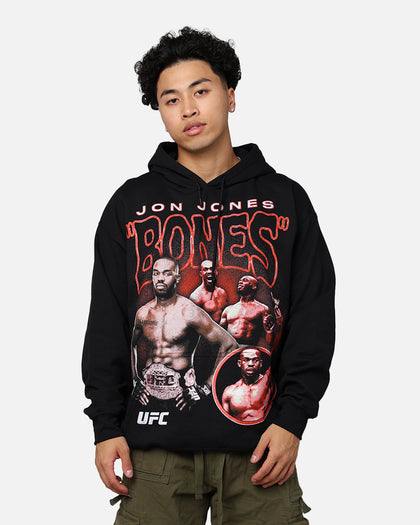 UFC By Goat Crew Jon Jones Vintage Hoodie Black Wash