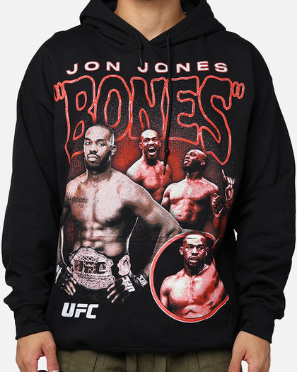 UFC By Goat Crew Jon Jones Vintage Hoodie Black Wash