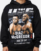 UFC By Goat Crew 202: Nate Diaz vs. Conor McGregor Hoodie Black