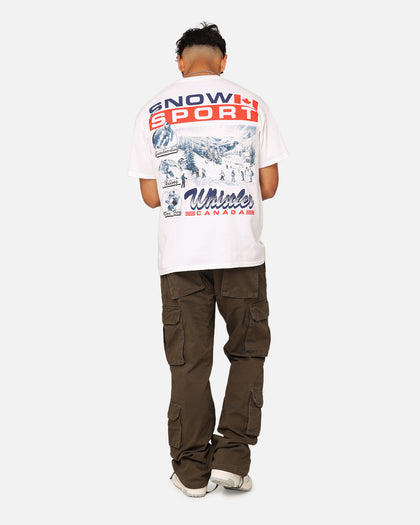 American Thrift Snow Sport T-Shirt White