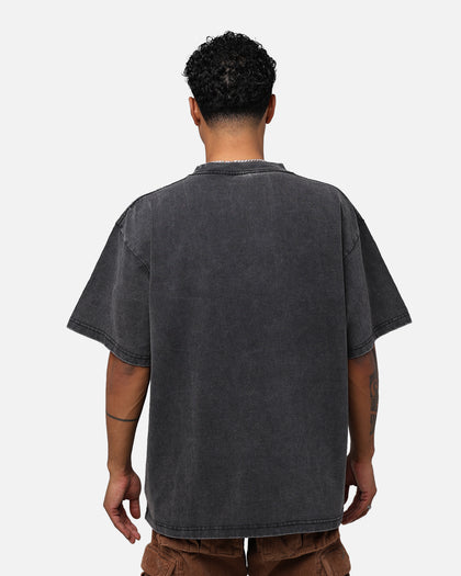 Culture Kings Crown T-Shirt Washed Black