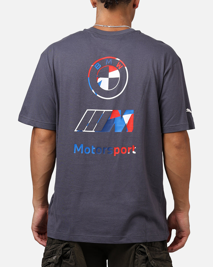 Puma X BMW MMS Stacked Logo T-Shirt Grey | Culture Kings US display picture 1