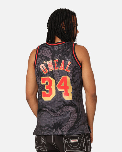 Mitchell & Ness Los Angeles Lakers Shaquille O'Neal '96-97 Year of the Dragon Swingman Jersey Black/Red