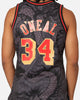 Mitchell & Ness Los Angeles Lakers Shaquille O'Neal '96-97 Year of the Dragon Swingman Jersey Black/Red