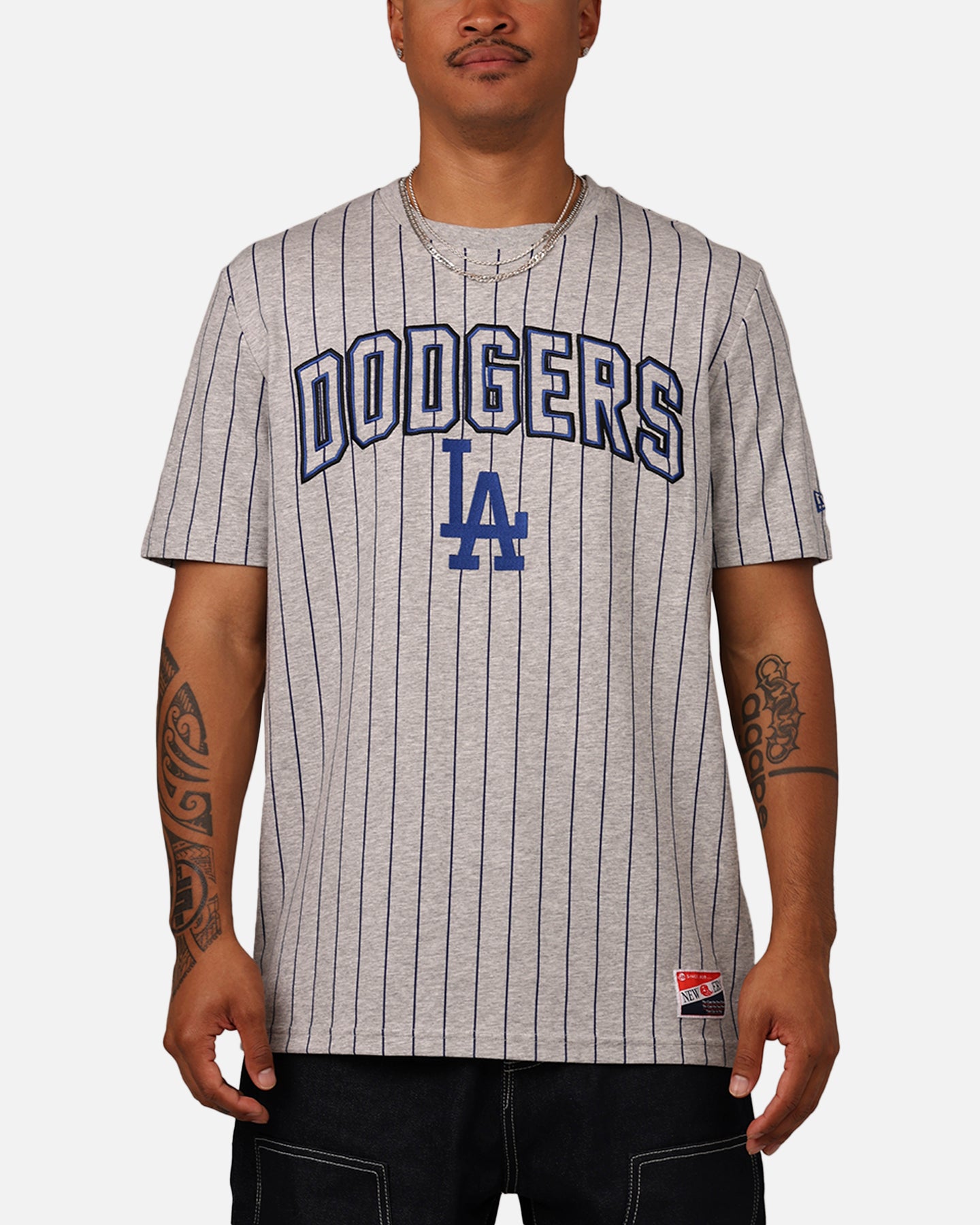 New Era Los Angeles Dodgers T-Shirt Grey | Culture Kings US