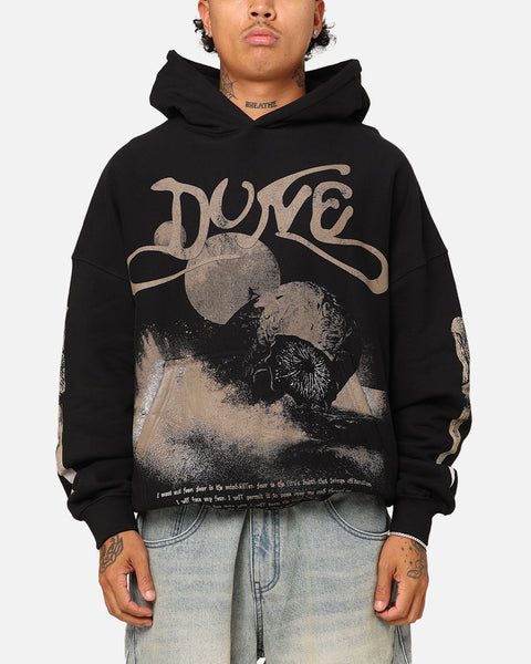 73Studio X Dune Heavyweight Hoodie Black | Culture Kings US