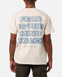 Goat Crew X Dune Fear Heavyweight T-Shirt Off White