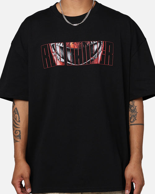 American Thrift X Power Rangers Red Ranger Box T-Shirt Black
