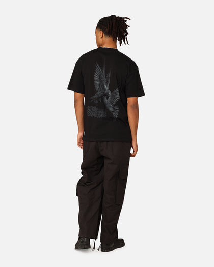 Saint Morta Doves Drop Shoulder T-Shirt Black