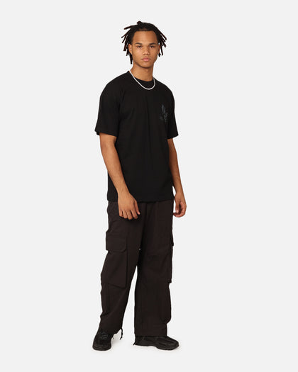 Saint Morta Doves Drop Shoulder T-Shirt Black