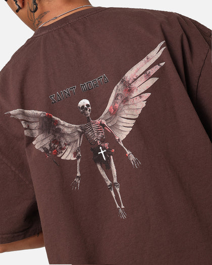 Saint Morta Momento Mori T-Shirt Brown