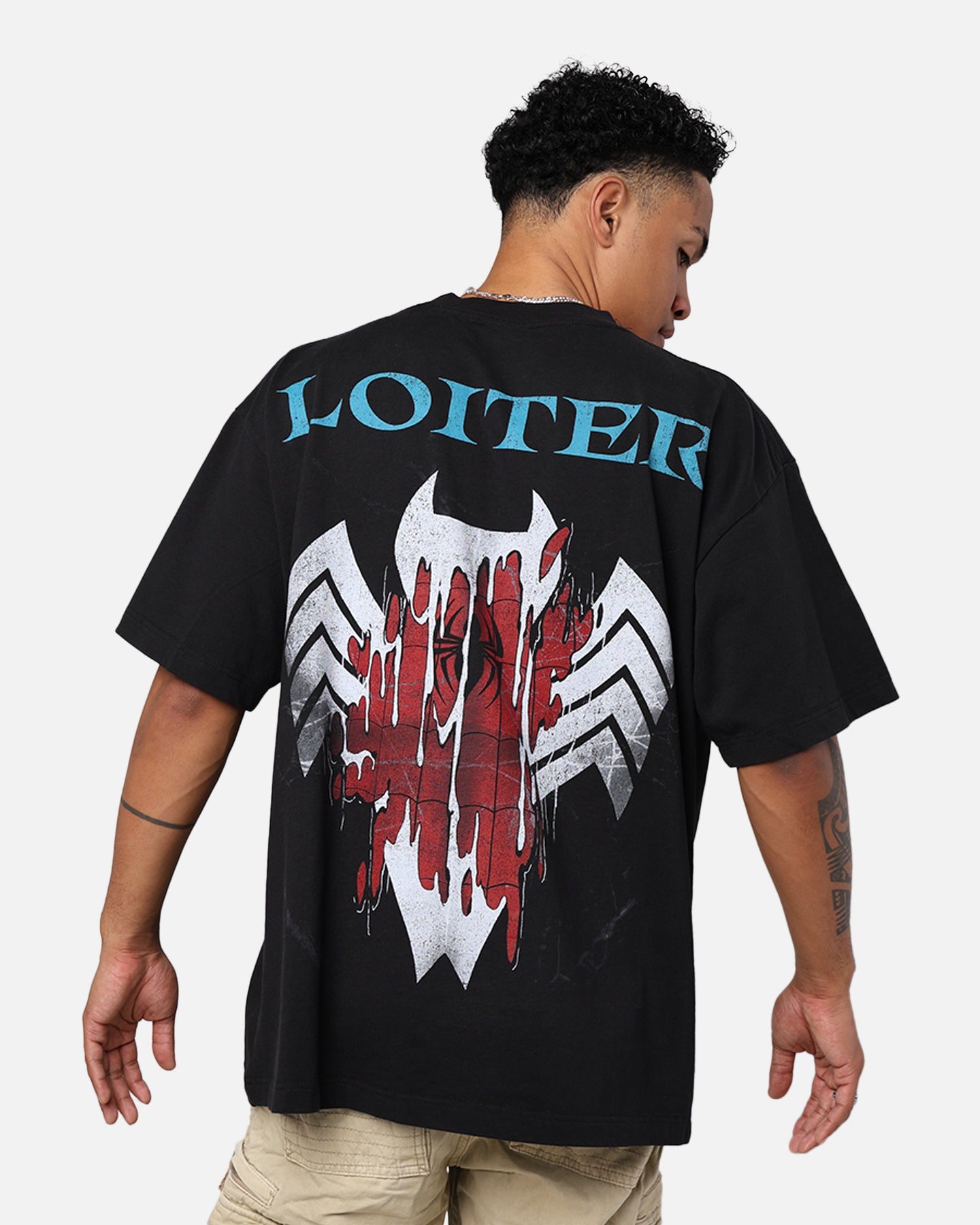 Marvel Spider-Man Symbiote T-Shirt Black | Culture Kings US