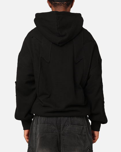 The Anti Order Life Is War Zip Hoodie Black
