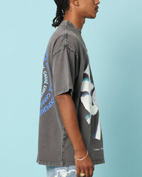 Carré Experience '93 T-Shirt Washed Charcoal