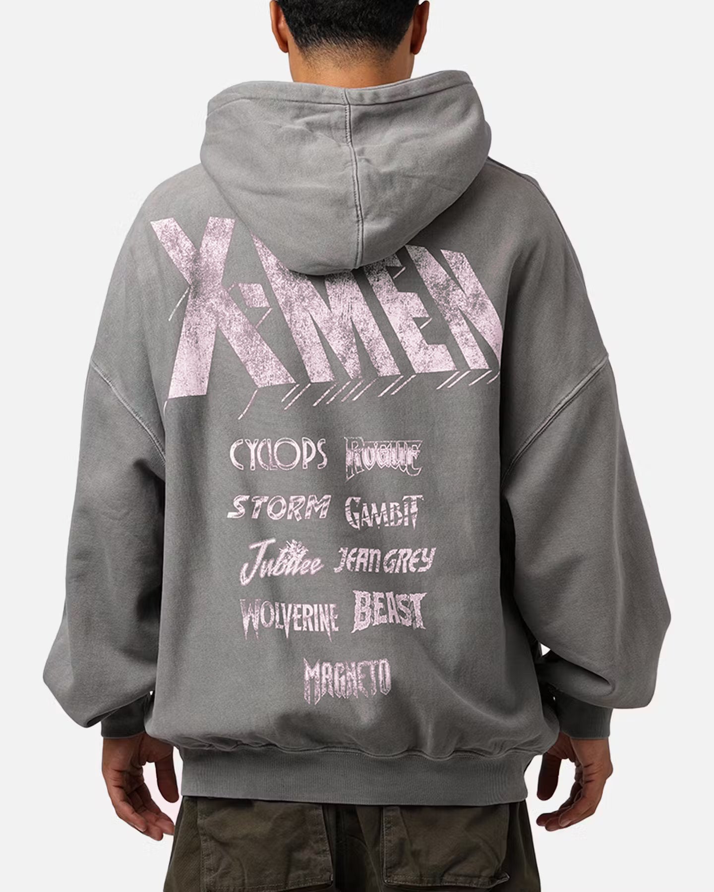 Marvel X-Men The X-Men Premium Hoodie Washed Charcoal | Culture