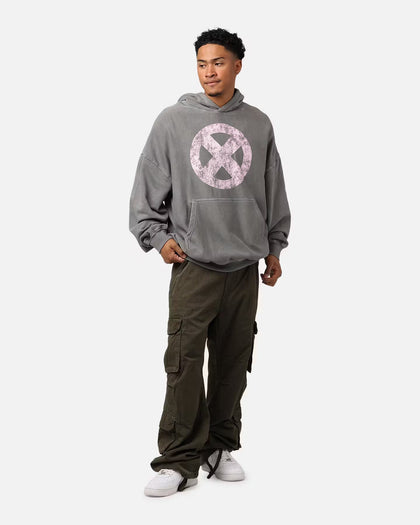 Marvel X-Men The X-Men Premium Hoodie Washed Charcoal