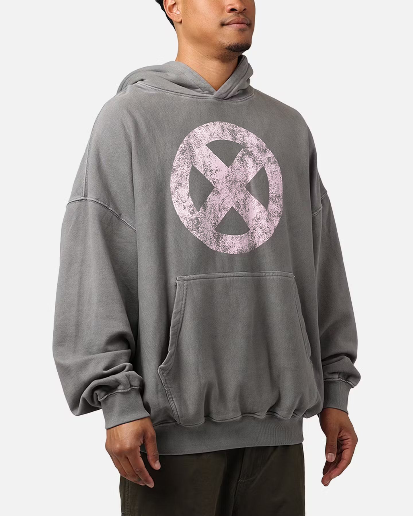 Marvel X-Men The X-Men Premium Hoodie Washed Charcoal | Culture