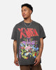 Marvel X-Men The X-Men Heavyweight Vintage T-Shirt Washed Black