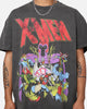 Marvel X-Men The X-Men Heavyweight Vintage T-Shirt Washed Black