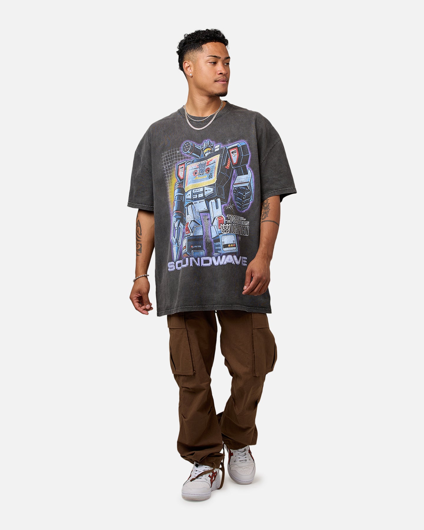 Goat Crew X Transformers Soundwave T-Shirt Black Wash | Culture