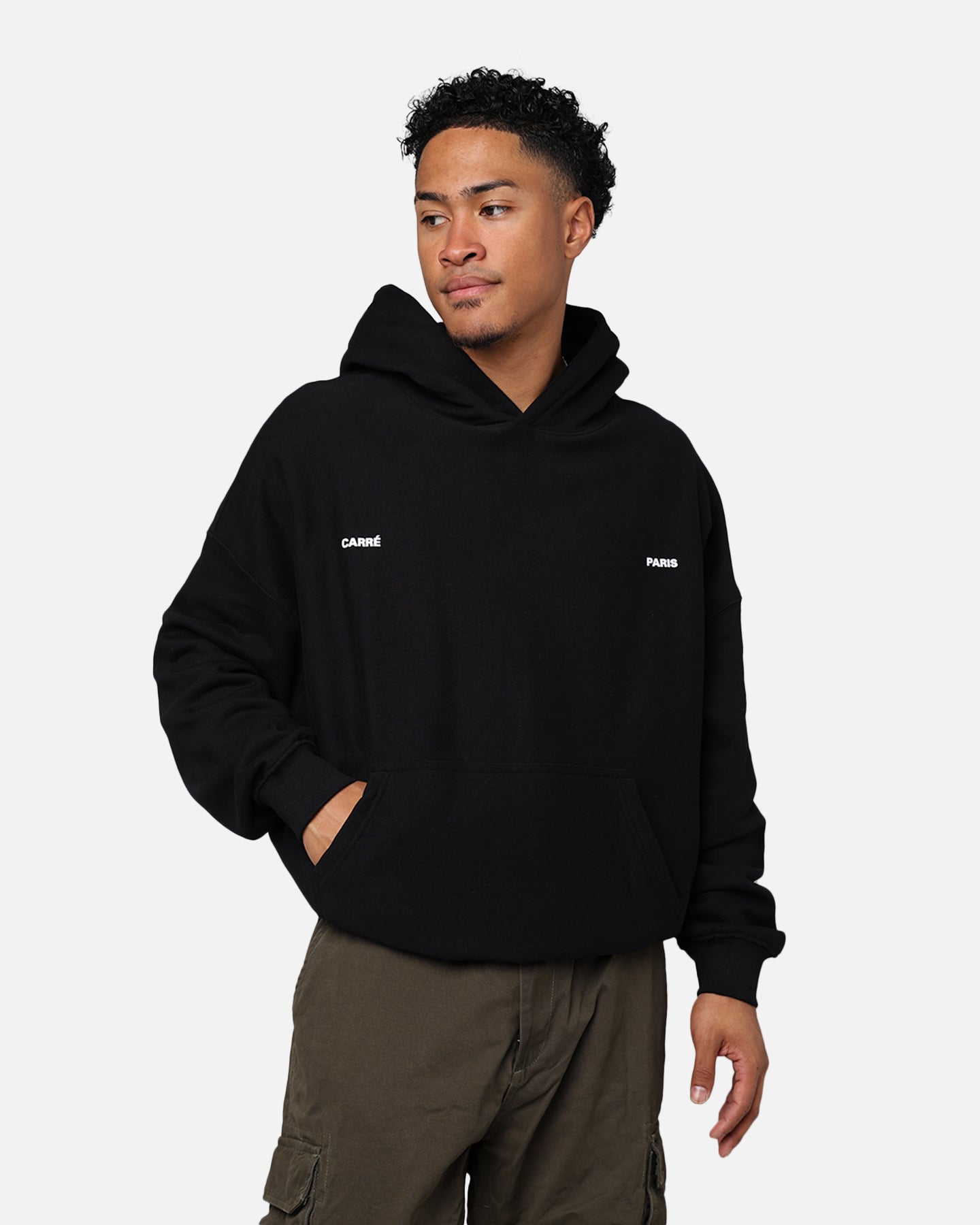 Carré Experience Oversized Hoodie Black | Culture Kings US