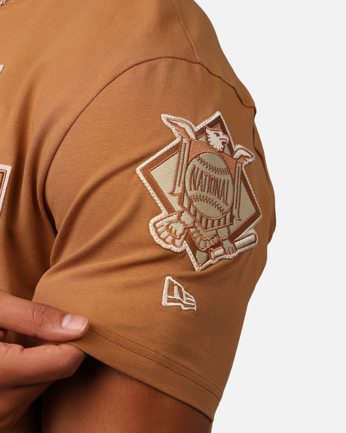 New Era Los Angeles Dodgers Cord T-Shirt Medium Beige | Culture