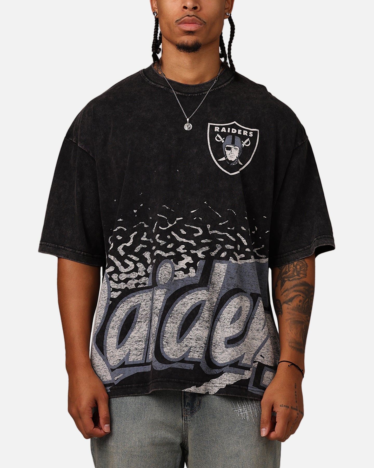 New Era Las Vegas Raiders Sport Class T-Shirt Washed Black