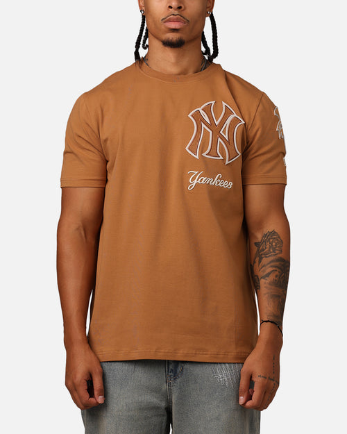 New Era New York Yankees Cord T-Shirt Medium Beige