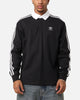 Adidas Rugby Polo Shirt Black