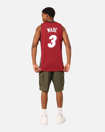 Mitchell & Ness Miami Heat Dwyane Wade 'Love & Devotion' Swingman Jersey Dark Pink