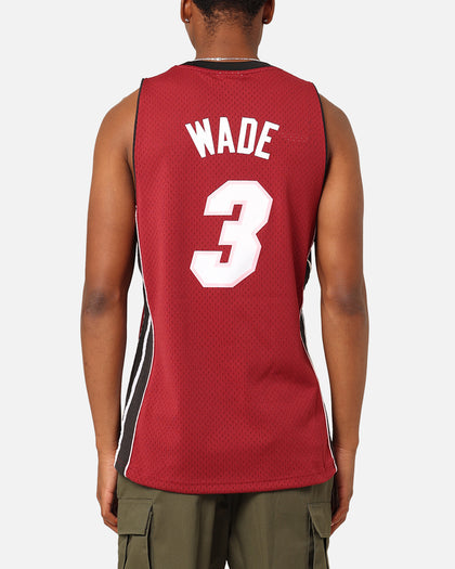 Mitchell & Ness Miami Heat Dwyane Wade 'Love & Devotion' Swingman Jersey Dark Pink