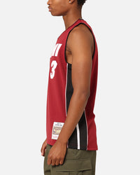 Mitchell & Ness Miami Heat Dwyane Wade 'Love & Devotion' Swingman Jersey Dark Pink