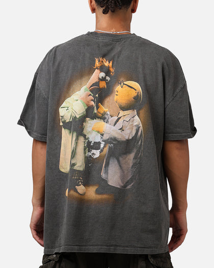 73Studio Disney The Muppets Beaker Heavyweight T-Shirt Black Wash