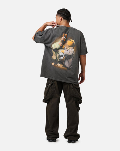 73Studio Disney The Muppets Beaker Heavyweight T-Shirt Black Wash