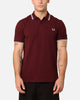 Fred Perry Twin Tipped Polo Shirt Oxblood