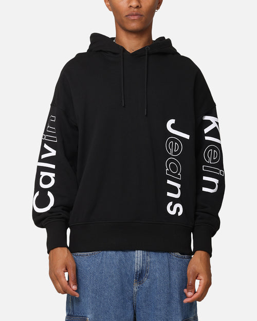 Calvin Klein Blocking Graphic Hoodie Black
