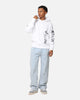 Calvin Klein Blocking Graphic Hoodie Bright White