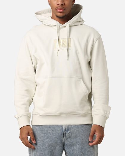 Calvin Klein Embroidery Patch Hoodie Icicle