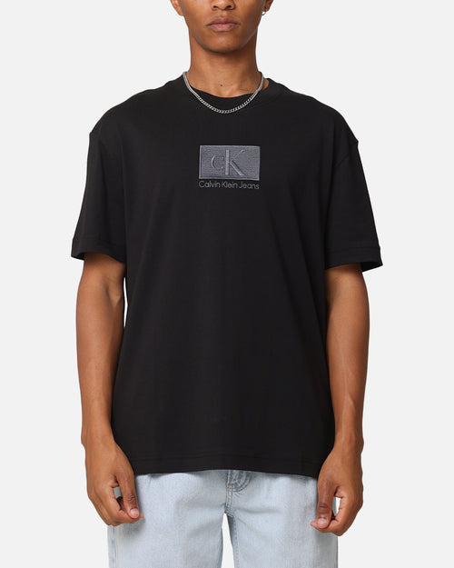 Calvin Klein Embroidery Patch T-Shirt Black