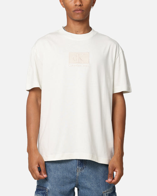 Calvin Klein Embroidery Patch T-Shirt Icicle